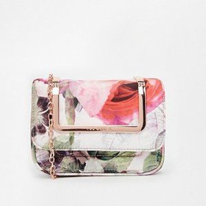 Ted Baker Paigey Pure Peony Clutch/ Crossbody Bag